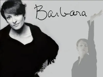 Quelle couleur n'appartient pas aux paroles de la célèbre chanson de Barbara : « L'aigle noir » ?