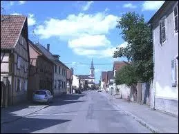 Nous traversons le village d'Oberhergheim. D'après-vous, nous sommes en région ...