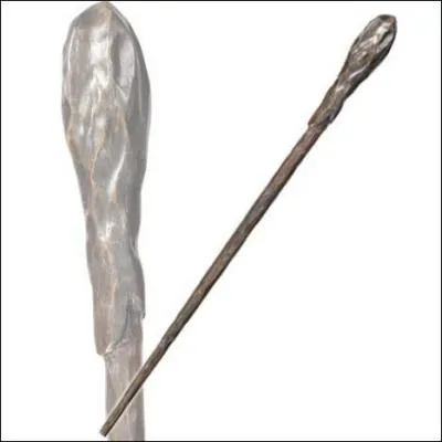 Sa baguette est en résine.
A qui appartient cette baguette ?