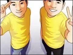 Nous sommes Chinois. Nous nous appelons Henry et Kévin !