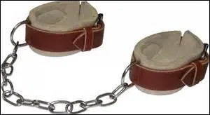 Quel verbe transitif et non employé de manière pronominale a le sens d'être lié par des entraves ?