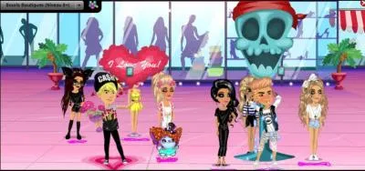 À quel niveau peux-tu aller dans la boutique ?