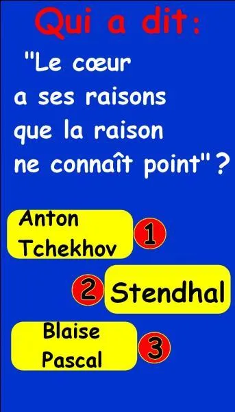 Quel est le bon numéro ?