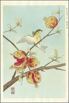 Le nom des fruits vous donnera le titre de cette estampe.