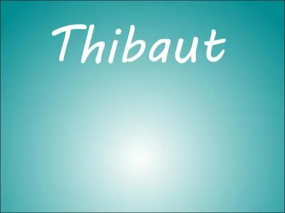 Thibaut dépasse tout le monde, il est de loin le plus grand du lycée. Donc, comment pourrais-je le qualifier ?