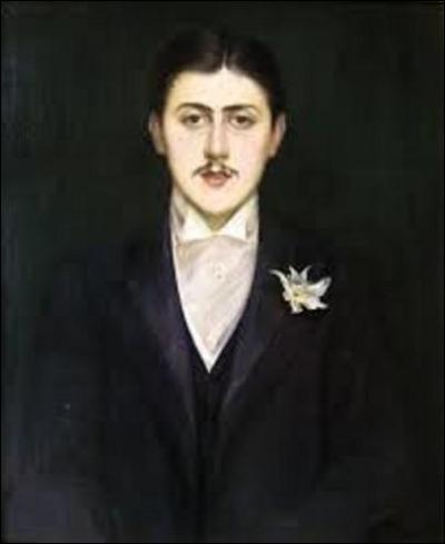 Nous commençons aujourd'hui par une huile sur toile (H : 0, 73 m x L : 0, 60 m) représentant le portrait du jeune écrivain Marcel Proust (1871-1922) âgé de 21 ans et qui n'est alors que chroniqueur mondain. Mais quel peintre portraitiste, graveur et écrivain (1861-1942) a réalisé ce tableau, en 1892 ?