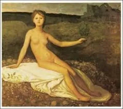 Quel peintre symboliste (1824-1898) très marqué par la guerre franco-prussienne de 1870, réalise plusieurs uvres relatives à cet événement dont cette huile sur toile, entre 1871 et 1872, nommée "L'Espérance" ?