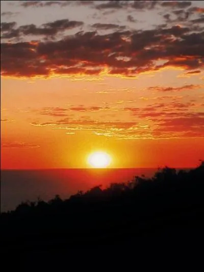 Dans quelle direction le soleil se couche-t-il ?