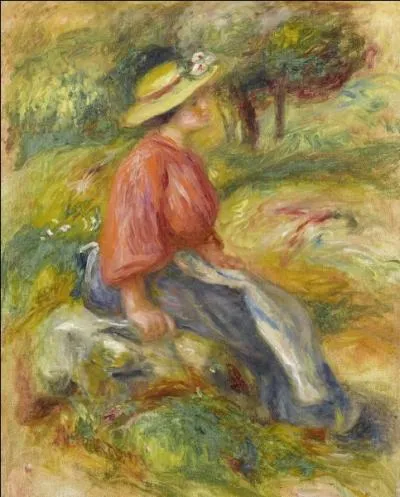 Qui a peint "Le repos" ?