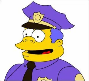 Qui est le fils du chef Wiggum ?