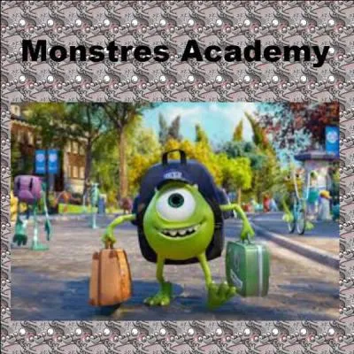 Dans le Disney "Monstres Academy", qui est le personnage principal ?