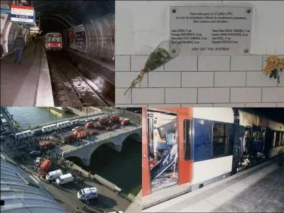 Le 25 juillet 1995, un attentat organisé par le GIA touche les transports parisiens. Il fera 8 morts et 117 blessés. Il est le premier d'une vague de 8 attentats dans la capitale pour l'année 1995.
En quel endroit a-t-il été commis ?