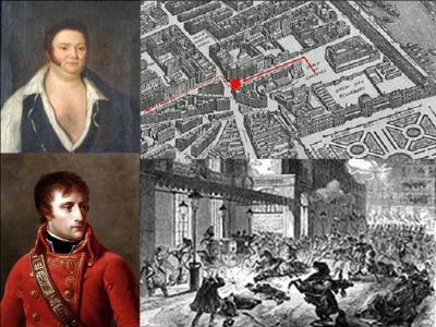 Le 24 décembre 1800, le premier consul est la cible d'un attentat. C'est une conjuration royaliste. Il est nommée « Attentat de la rue Saint-Nicaise ». Mais, il porte un autre nom.
Quel est cet autre nom ?