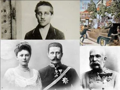 Le 28 juin 1914, un attentat est commis à Sarajevo par Gavrilo Princip, il coûte la vie à l'héritier de l'Empire austro-hongrois, et à son épouse. Cet attentat est considéré comme l'événement déclencheur de la Première Guerre mondiale.
Qui sont les victimes ?