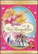 Quand est sorti le film "Barbie et les trois mousquetaires" ?