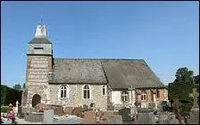 Voici l'église Sainte-Anne de Greny. Village de l'arrondissement de Dieppe, il se situe en région ...