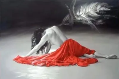 Quelle est cette humoriste qui arrive toujours sur scène vêtue de rouge ?