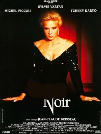 Qu'est-ce qui était noir dans ce film de Claude Brisseau qui réunit Sylvie Vartan et Michel Piccoli ?