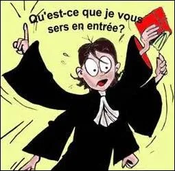 Quel était le métier de la femme se présentant en illustration du quiz avant d'être une humoriste ?