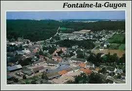 Commune de l'arrondissement de Chartres, Fontaine-la-Guyon se situe dans le d&eacute;partement ...