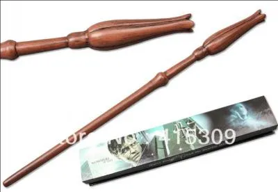 Cette baguette lui a été confisquée par les mangemorts en 1998 lors de sa capture. Après sa libération, Ollivander lui a fabriquée une nouvelle baguette.
A qui appartient cette baguette ?
