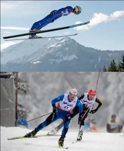 C'est un des sports majeurs de la Norv&egrave;ge, pays cr&eacute;ateur de cette discipline.A vous de trouver quelles &eacute;preuves sportives regroupent ce que l'on appelle &laquo; combin&eacute; nordique &raquo; !