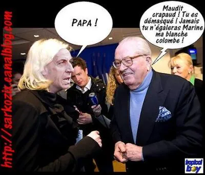 'Il y a plus d'humanité dans l'il d'un chien quand il remue la queue que dans la queue de Le Pen quand il remue son il. ' De quel maitre humoriste est cette citation ? (Indice : 'Monsieur Cyclopède' )