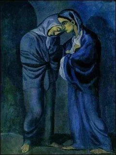 Quel peintre a connu, de 1901 à 1904, sa période bleue ?