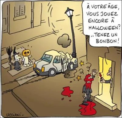 Si vous ne trouvez pas, vous allez être vert(e), quel est l'origine de la fête d'Halloween ?