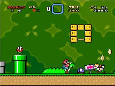 Cette image vient de Super Mario World , mais ce jeu a une suite . Quel est le nom de la suite ?
