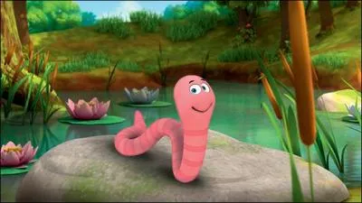 Quel est le nom de ce ver de terre dans la série « Maya l'abeille » ?