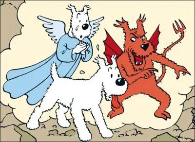 Milou doute. De quel album de Tintin cette illustration est-elle issue ?