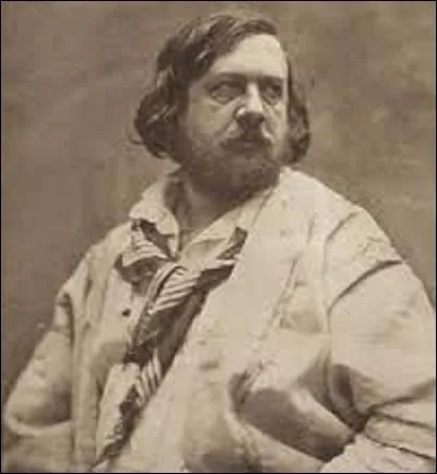 Quelle oeuvre n'est pas de l'écrivain romancier, poète et critique d'art, Théophile Gautier (1811-1872), mais d' Alexandre Dumas père (1802-1870) ? (Photo de Théophile Gautier).