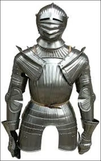Au Moyen Age, dans l'armure d'un chevalier, qu'appelait-on un gorgerin ?