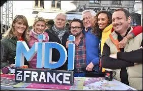Qui remplace Laurent Boyer à la présentation de l'émission "Midi en France" depuis la 6e saison ?