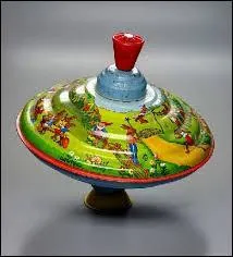 Quel est ce jouet destiné à tourner sur lui-même le plus longtemps possible, en équilibre sur sa pointe ?