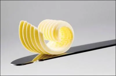 Que dit-on quand on parle d'une petite quantité de beurre ?