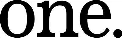 Que signifie "one" en français ?
