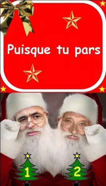 Qui est le bon père Noël ?
