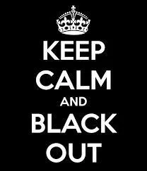 Saurez-vous me dire ce que désigne le terme anglophone "blackout" ?