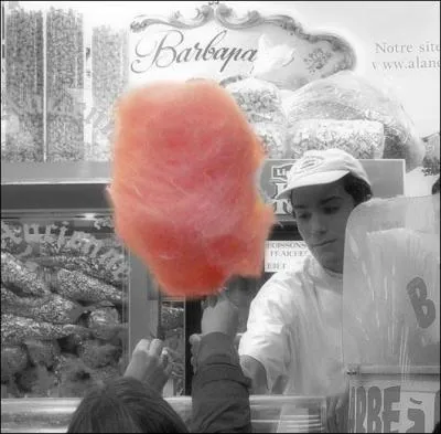 Quelle est cette confiserie que l'on trouve sur les foires ?