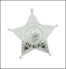 Tant d'étoiles ! Grâce aux westerns, on s'est habitué aux étoiles arborées par les shériffs, lesquelles sont à 5, 6 ou 7 branches. Uh shérif....  ?