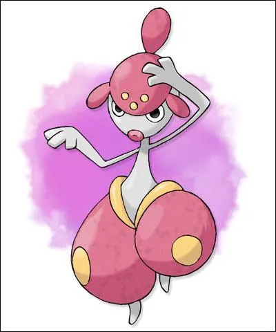 De quelles couleurs devient Charmina en Shiny ?