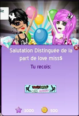 Et pour les garçons ?