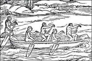 Le tronc qu'ils creusaient pour en faire un moyen de navigation était sujet à se renverser. Que devaient-ils faire pour le récupérer ?