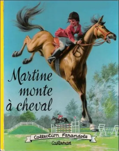 Arrêtez de rêver ! Je ne vous demanderai pas qui monte à cheval ! Mais qui est l'auteur de cette série de livres ?