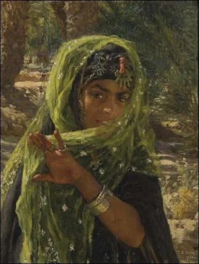 Qui a peint "Fillette se voilant" ?