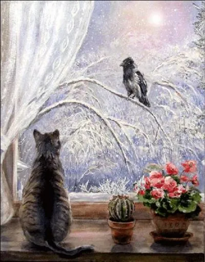 Dans une BD bien connue, quel oiseau est poursuivi par Grosminet ?