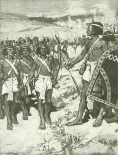 On nommait souvent les soldats de l'infanterie "Nokhtu-aa". Quelle est la signification donnée par ce terme ?