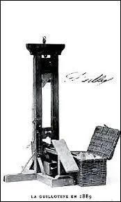 Durant la Révolution française beaucoup furent guillotinés. Qui mourut d'une autre façon ?